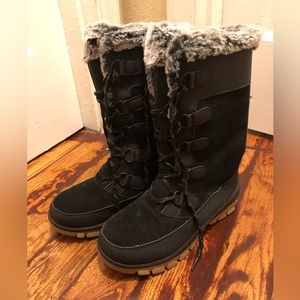 Tall Fuzzy Warm Winter Boots